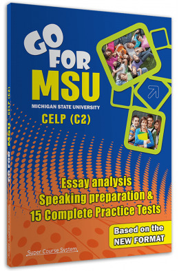 GO FOR MSU CELP (C2) 15 COMPLETE PRACTICE TESTS SB