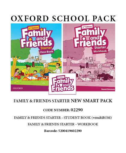 FAMILY AND FRIENDS STARTER NEW SMART PACK (INCL. SB + MULTI-ROM + WB) - 02290 2ND ED