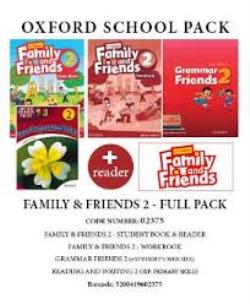 FAMILY AND FRIENDS 2 FULL PACK (SB + WB + GRAMMAR FRIENDS 2 + OXFORD PRIMARY SKILLS READING   WRITING 2 + READER) - 02375 2ND ED