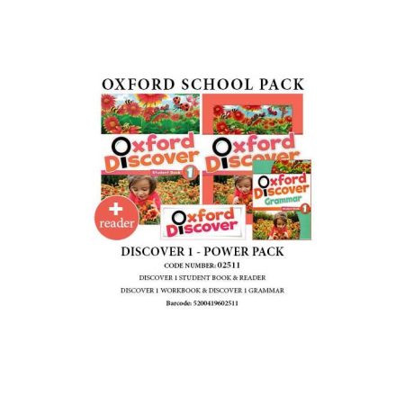 OXFORD DISCOVER 1 POWER PACK (SB+ WB+ GRAMMA+ READER) - 02511
