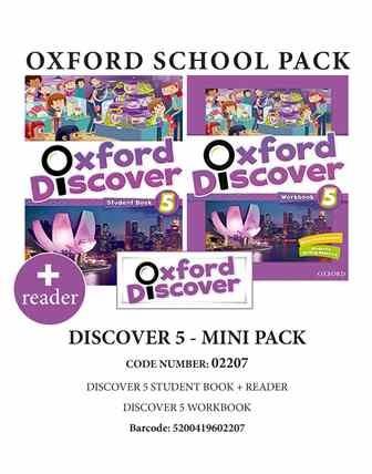 OXFORD DISCOVER 5 POWER PACK (SB+ WB+ GRAMMAR+ READER)- 02559
