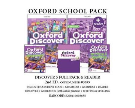 OXFORD DISCOVER 5 2ND FULL PACK   READER - 03655