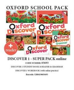 OXFORD DISCOVER 1 SUPER PACK ONLINE (SB+ WB WITH ONLINE PRACTISE + GRAMMAR + READER) - 03693