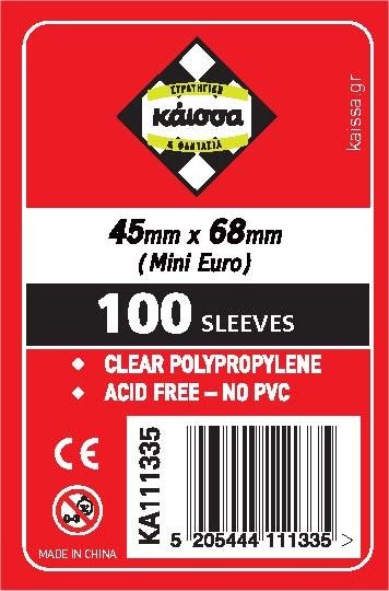 GMS:GR:SLEEVES 45Χ68 (ΜΙΝΙ EURO) - KA111335