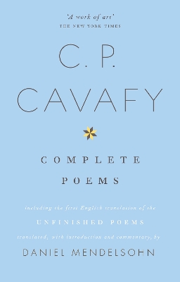 THE COMPLETE POEMS OF C.P. CAVAFY TPB