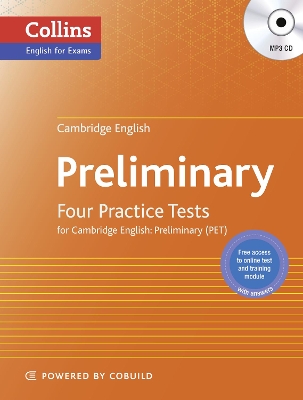 COLLINS CAMBRIDGE ENGLISH PRELIMINARY PRACTICE TESTS W/A ( + MP3 PACK) PB
