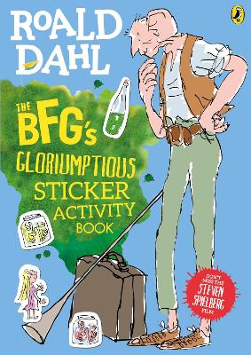 THE BFGS GLORIUMPTIOUS STICKER ACTIVITY BOOK  PB