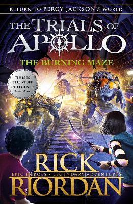 THE TRIALS OF APOLLO 3: THE BURNING MAZE PB
