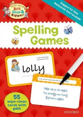 OXFORD READING TREE : READ WITH BIFF, CHIP AND KIPPER SPELLING GAMES
