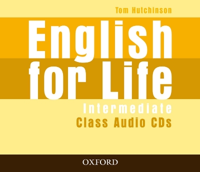 ENGLISH FOR LIFE INTERMEDIATE CLASS AUDIO CDS (4) B1