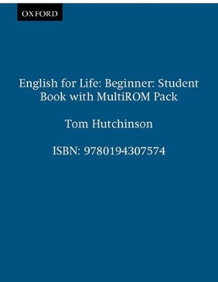 ENGLISH FOR LIFE BEGINNER SB (+ CD)