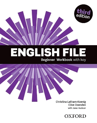 ENGLISH FILE 3RD ED BEGINNER WB WITH KEY