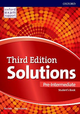 SOLUTIONS PRE-INTERMEDIATE SB 3RD ED