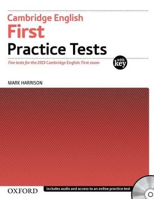CAMBRIDGE ENGLISH FIRST PRACTICE TESTS SB (+ CD) (+ KEY) 2015