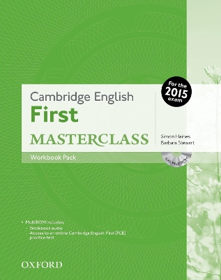 CAMBRIDGE ENGLISH FIRST MASTERCLASS WB (+ AUDIO CD) N/E