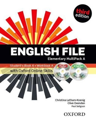 ENGLISH FILE 3RD ED A ELEMENTARY MULTI PACK (+ ITUTOR + ICHECKER + ONLINE SKILLS)