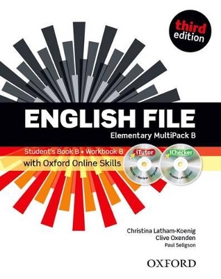 ENGLISH FILE 3RD ED B ELEMENTARY MULTI PACK (+ ITUTOR + ICHECKER + ONLINE SKILLS)