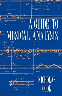 GUIDE TO MUSICAL ANALYSIS