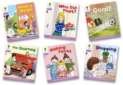 OXFORD READING TREE : READ WITH BIFF, CHIP AND KIPPER - MORE PATTERNED STORIES (PACK OF 6) LEVEL 1+