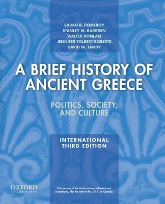 A BRIEF HISTORY OF ANCIENT GREECE