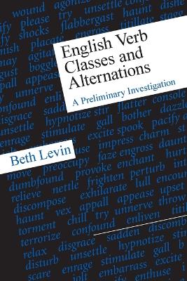 ENGLISH VERB CLASSES AND ALTERNATIONS: A PRELIMINARY INVESTIGATION PB