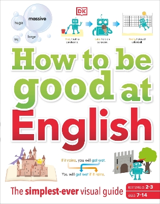 HOW TO BE GOOD AT ENGLISH, AGES 7-14 (KEY STAGES 2-3) : THE SIMPLEST-EVER VISUAL GUIDE HC