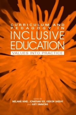 CURRICULUM AND PEDAGOGY IN INCLUSIVE EDUCATION