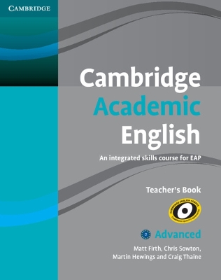 CAMBRIDGE ACADEMIC ENGLISH C1 ADVANCED TCHRS