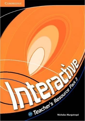 INTERACTIVE 3 TCHRS RESOURCE PACK