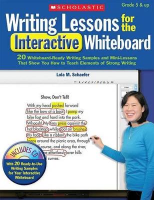 WRITING LESSONS FOR THE INTERACTIVE WHITEBOARD (+ CD) (20 WHITEBOARD - READY WRITING SAMPLES AND MIN