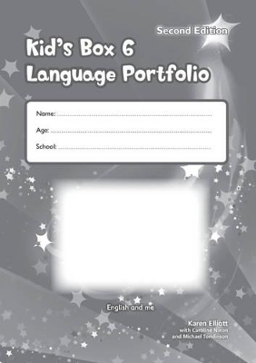 KIDS BOX 6 LANGUAGE PORTFOLIO UPDATED 2ND ED
