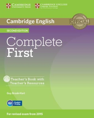 COMPLETE FIRST TCHRS (+ TCHRS RESOURCES CD-ROM) 2ND ED
