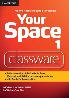 YOUR SPACE 1 CLASSWARE DVD-ROM   AUDIO CD/CD-ROM