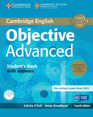 OBJECTIVE ADVANCED SB PACK W/A (+ CD-ROM + CLASS AUDIO CDS (3)) 4TH ED