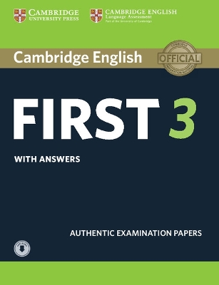 CAMBRIDGE ENGLISH FIRST 3 SELF STUDY PACK (+ DOWNLOADABLE AUDIO)