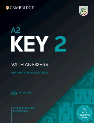 CAMBRIDGE ENGLISH KEY 2 SELF STUDY PACK (+ DOWNLOADABLE AUDIO) (FOR REVISED EXAMS FROM 2020)