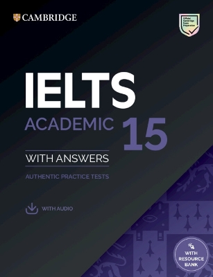 CAMBRIDGE IELTS 15 ACADEMIC SELF STUDY PACK (+ DOWNLOADABLE AUDIO)