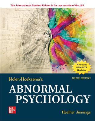 ISE ABNORMAL PSYCHOLOGY