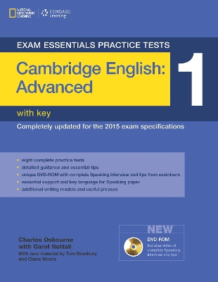 EXAM ESSENTIALS 1 ADVANCED PRACTICE TESTS SB (+ DVD-ROM) W/A