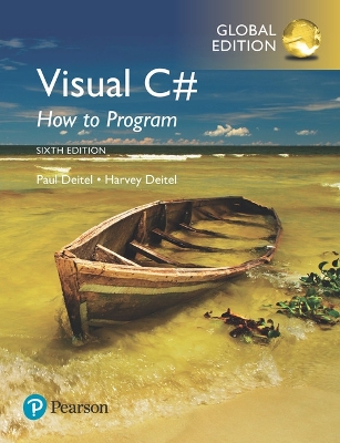 VISUAL C# HOW TO PROGRAM 6TH ED