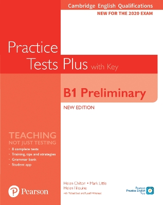 PET PRACTICE TESTS PLUS FOR 2020 EXAMS SB WITH KEY