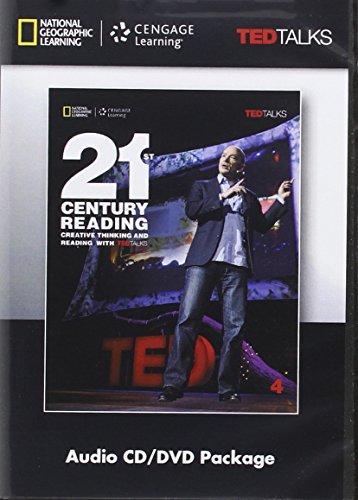 21ST CENTURY READING - TED TALKS 4 AUDIO CD AUDIO CD /DVD PACKAGE