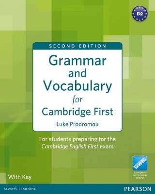 GRAMMAR   VOCABULARY FCE (+ ONLINE DICTIONARY) W/KEY 2ND ED