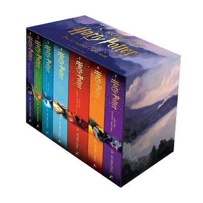 HARRY POTTER BOX SET 1-7 THE COMPLETE COLLECTION CHILDRENS  PB BOX SET