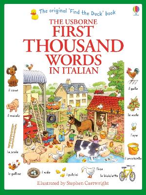 USBORNE : FIRST THOUSAND WORDS IN ITALIAN PB