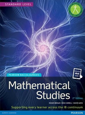 PEARSON BACCALAUREATE : MATHEMATICAL STUDIES (+ E-BOOK) IB DIPLOMA 2ND ED PB
