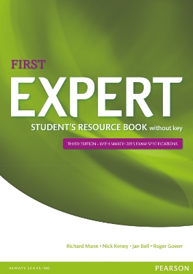 EXPERT FIRST RESOURCE BOOK W/O KEY