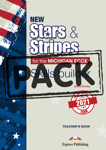 NEW STARS   STRIPES MICHIGAN ECCE 2021 EXAM TCHRS SKILLS BUILDER (+ DIGIBOOK APP.)