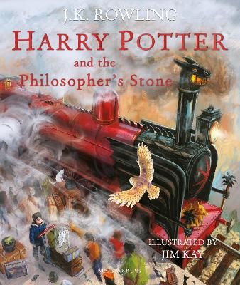 HARRY POTTER AND THE PHILOSOPHERS STONE ILLUSTRATED EDITION PB