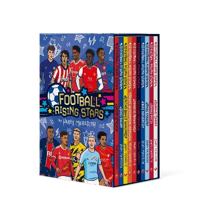 FOOTBALL RISING STARS: 10 BOOK BOX SET
